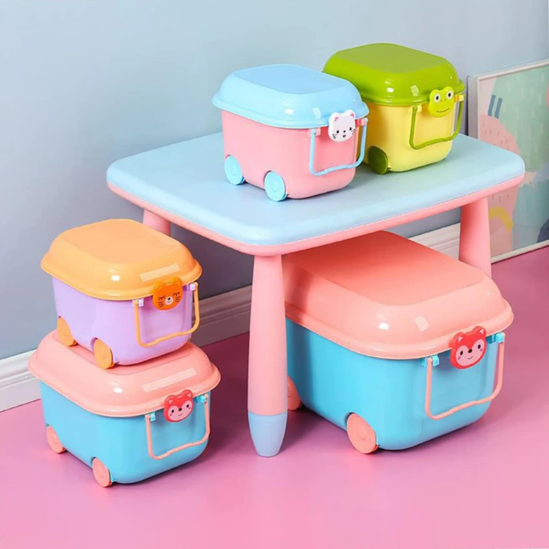 Boîte de rangement de jouets et accessoires